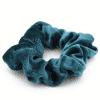 Scrunchie velvet turkoois-SC006