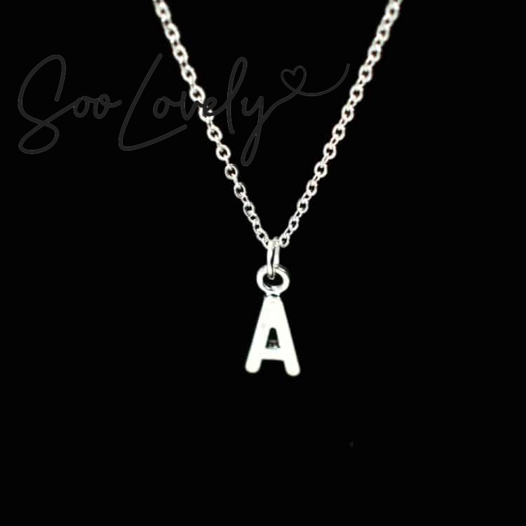 ketting met letter A